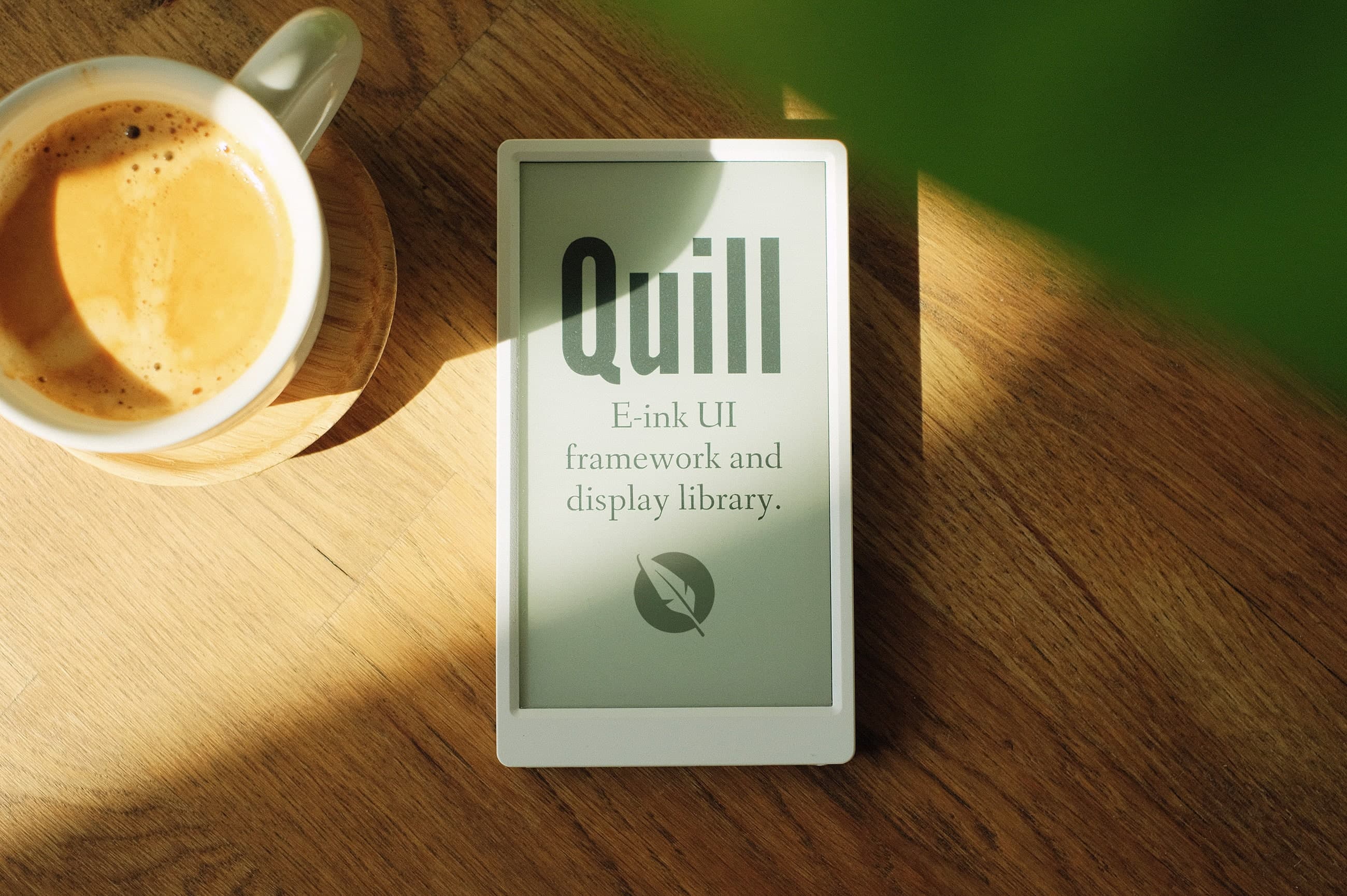 Quill mockup device