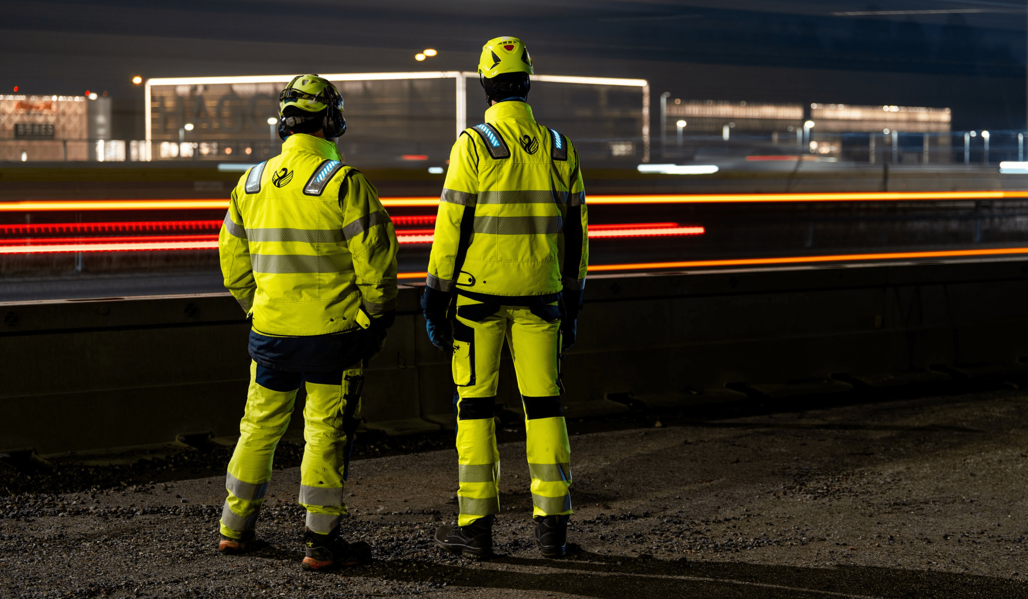 Swanholm men wearing vests