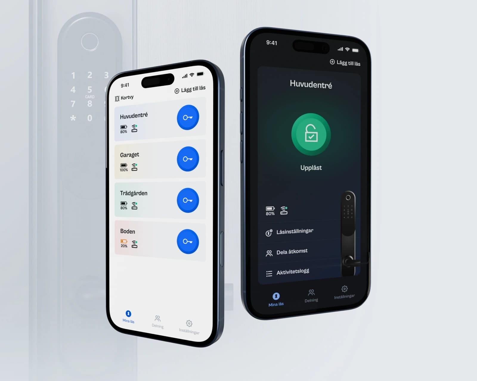 Thumbnail in landscape format showing two phones displaying the entri app