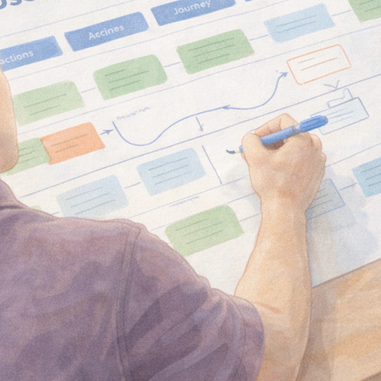 Emerson user research image illustration two