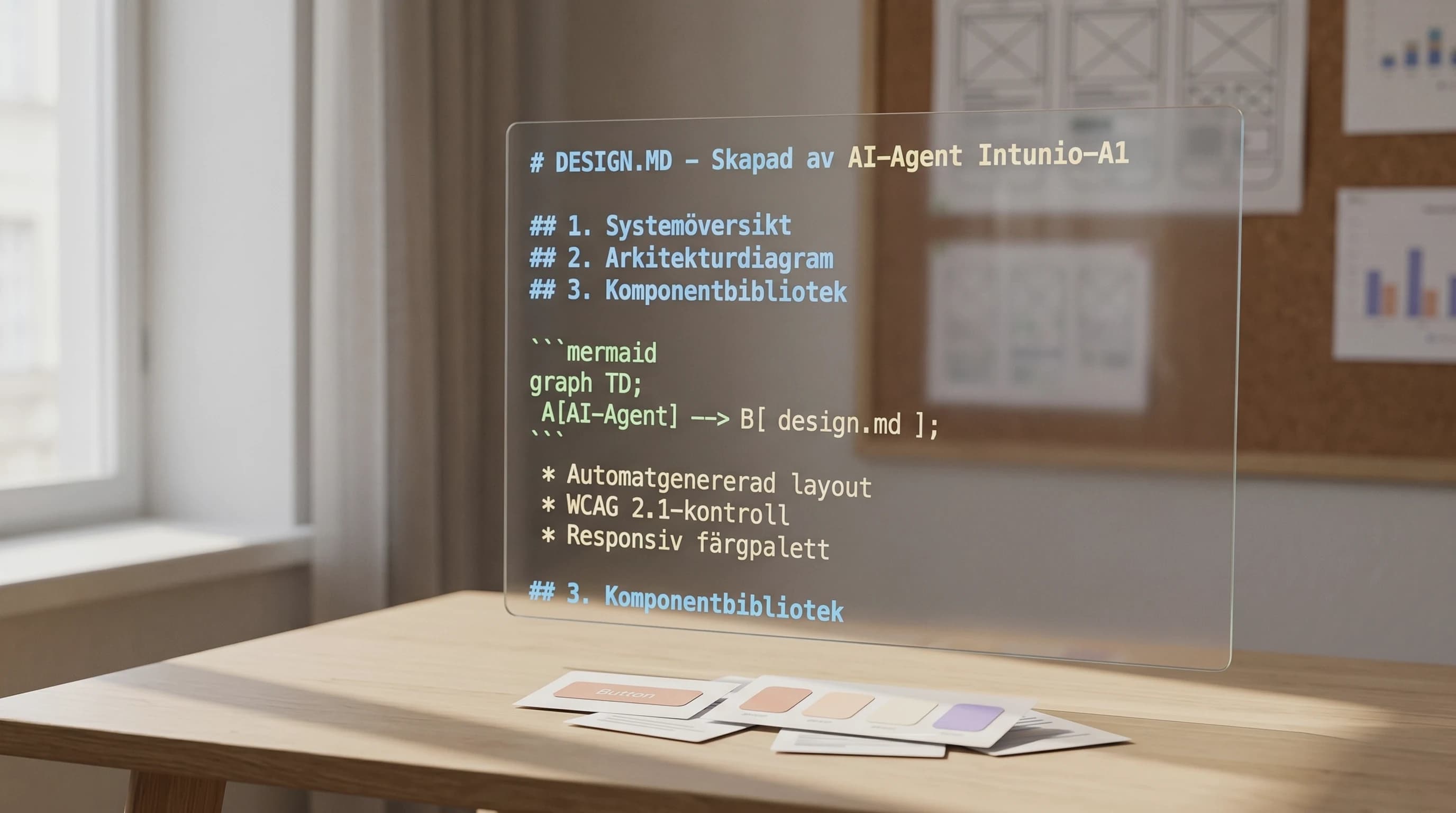 AI-redo designsystem – Intunio