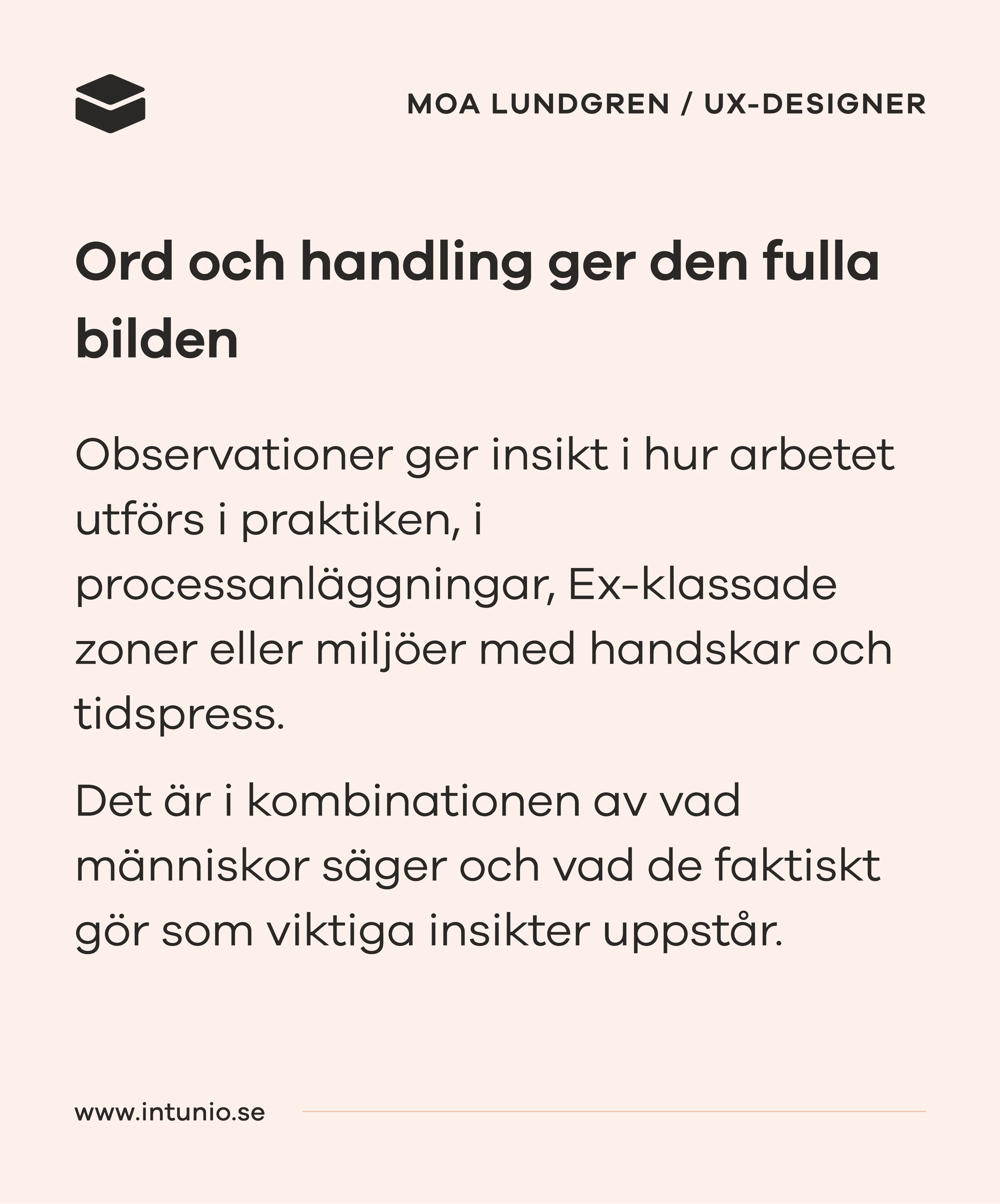 User research i industriella produkter