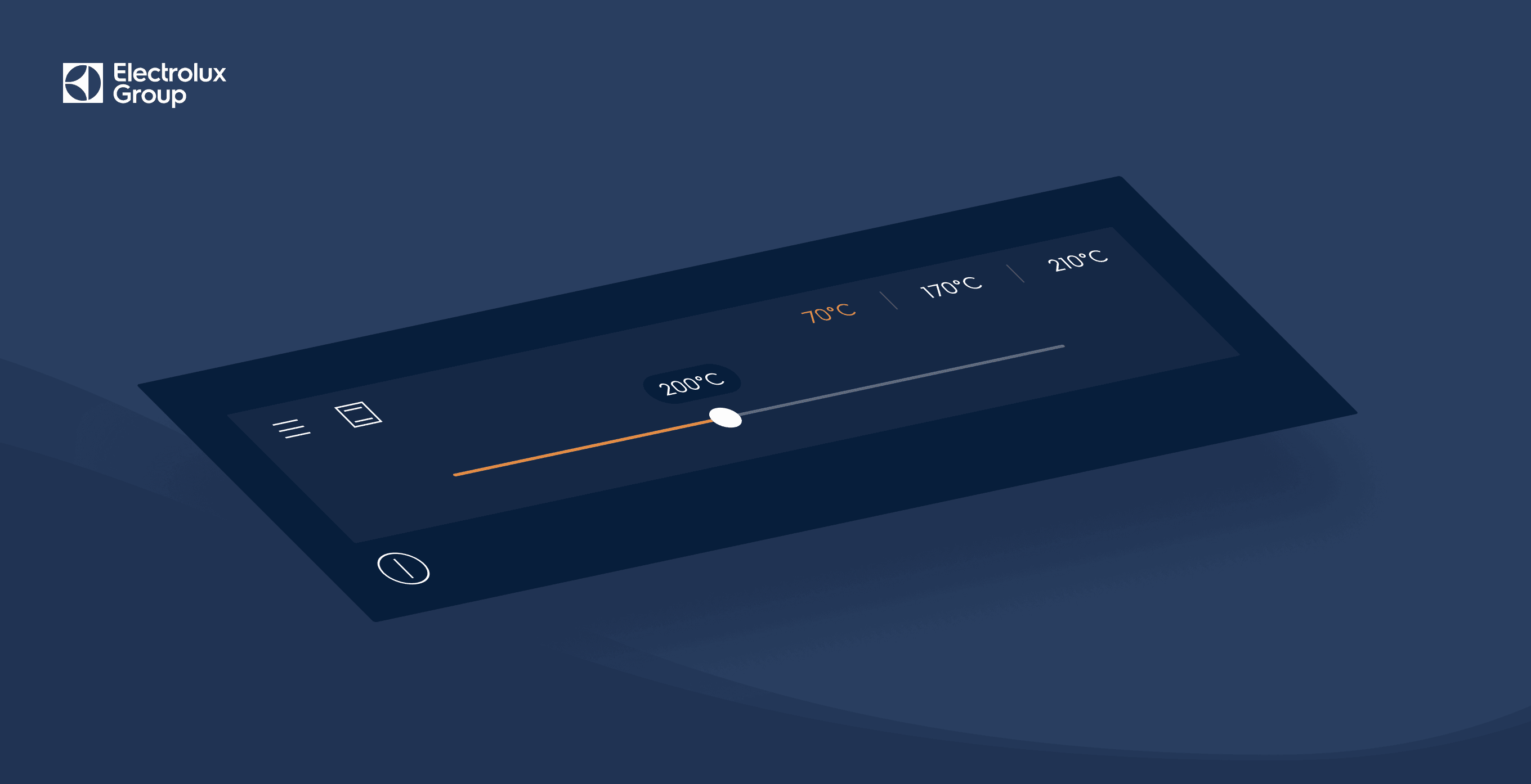 Electrolux shape slider image